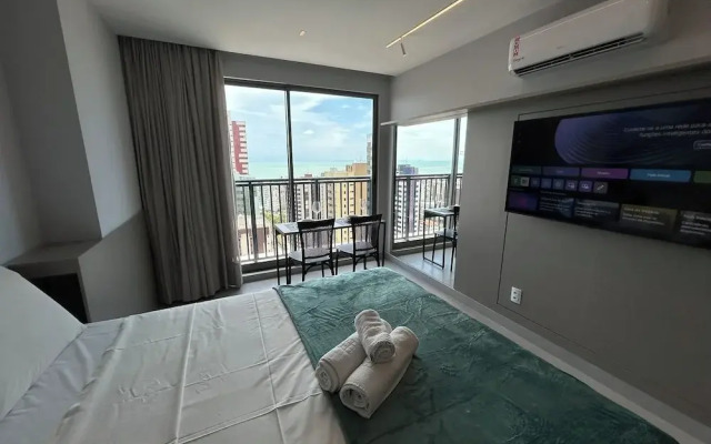 Bela Hospedagem - 1701 Simple Smart, vista mar