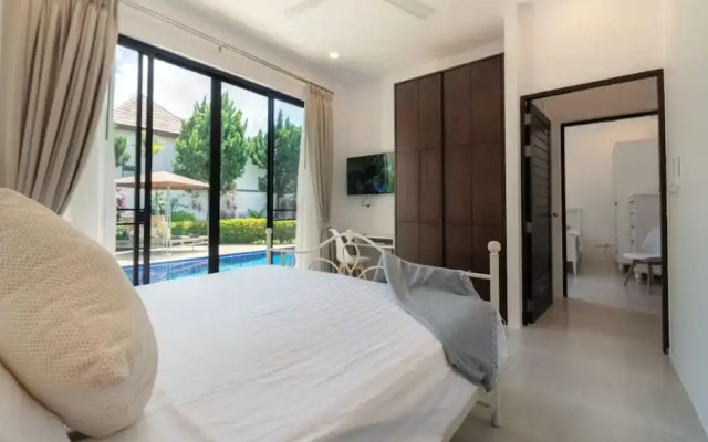 3BR Retreat Pool Garden Jacuzzi V187