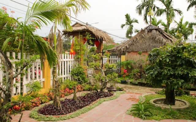 Отель The Grass Vy Homestay Хойан вид на фасад