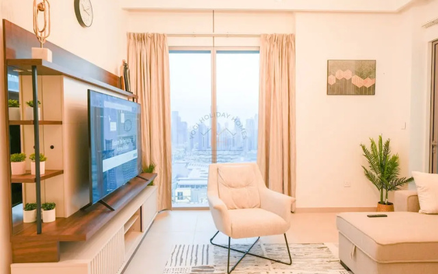 Yogi - Modern 2BR Apartment with Stunning Dubai Fountain