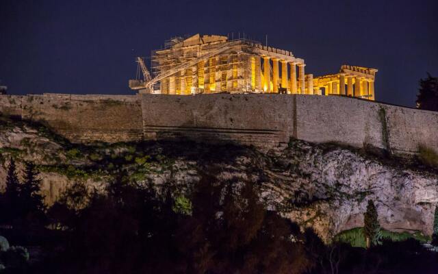 Acropolis View Hotel Афины вид на фасад