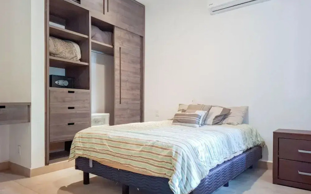 Modern Apt Tulum with 2 BDR Gym & Pool