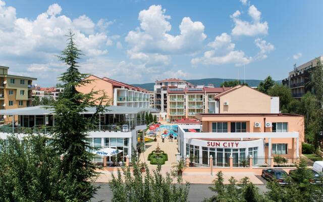 Sun City Hotel Солнечный берег вид на фасад