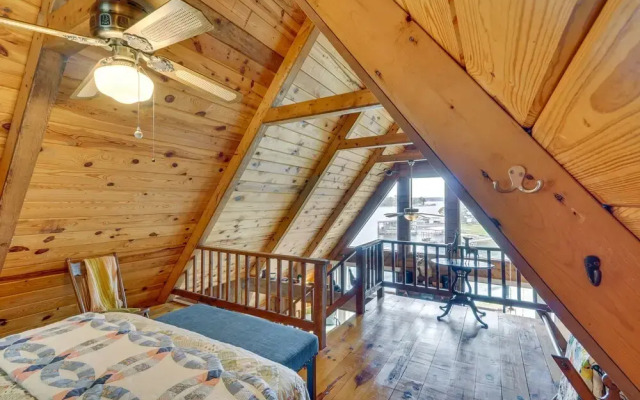 Lakefront Sunrise Beach Cabin w/ Private Dock!
