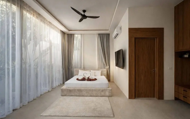 Luxurious 4BR Villa With Pool Gym Sauna Workspace