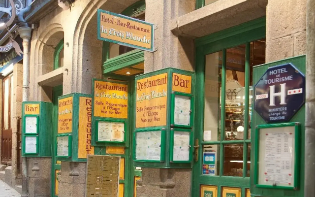 Hôtel la Croix Blanche in Le Mont-Saint-Michel, France ...