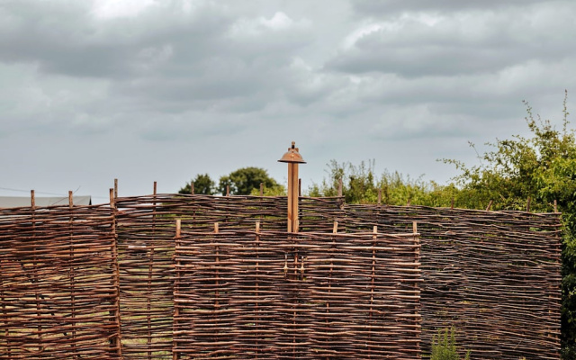 Safari Tent in Stiffkey Valley With Fire Pit