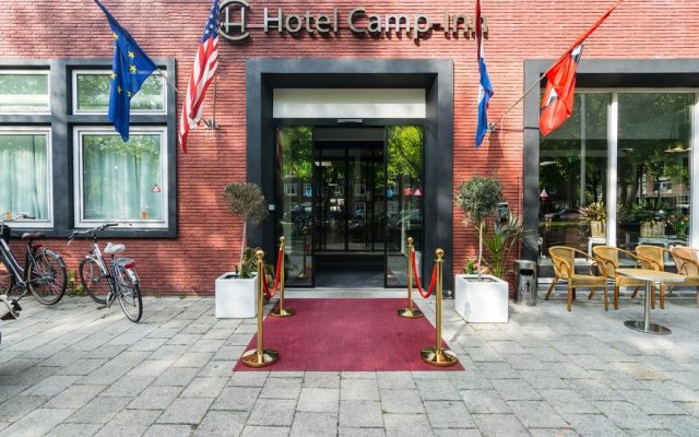 Отель Camp Inn Hotel Amsterdam Нидерланды, Амстердам - 2 отзыва об отеле, цены и фото номеров - забронировать отель Camp Inn Hotel Amsterdam онлайн вид на фасад