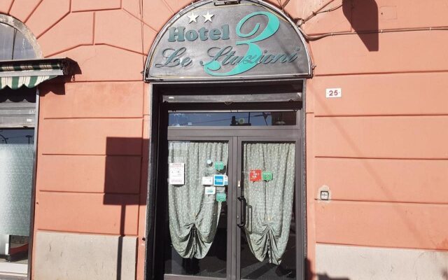 Отель Le Tre Stazioni Генуя вид на фасад