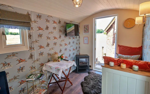 Train Carriage in Shrawardine With Starry Nights