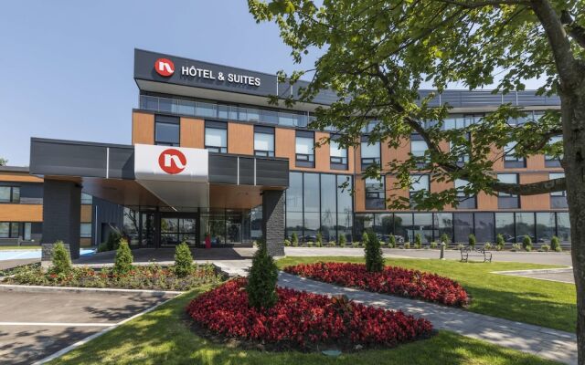 Отель Hôtel & Suites Normandin Lévis Канада, Сен-Николя - отзывы, цены и фото номеров - забронировать отель Hôtel & Suites Normandin Lévis онлайн вид на фасад