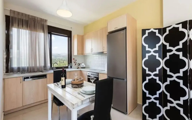 Apartment With Sea View Terrace in Crete