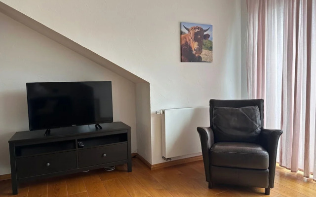 Cozy Apartment With Fireplace and Balcony