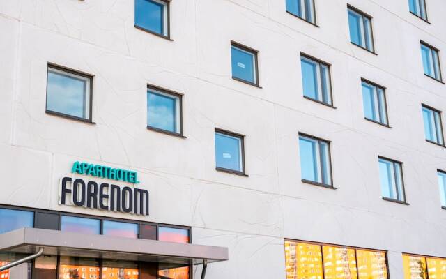 Отель Forenom Aparthotel Stockholm Flemingsberg вид на фасад