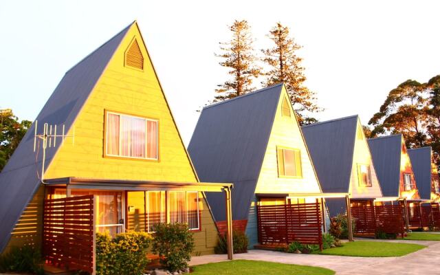 A-Frame Chalets @ Mokutu in Burnt Pine, Norfolk Island from 135$, photos, reviews - zenhotels.com hotel front