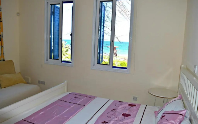 Latchi Beach Front Villa - Private Heated Pool - Amazing Uninterrupted Sea Views