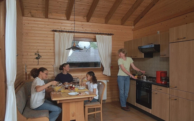 Cozy Chalet With Fireplace, Located in Wooded Area