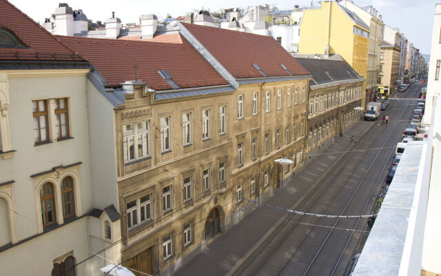 Отель Kaiser Lofts By Welcome2vienna Вена вид на фасад