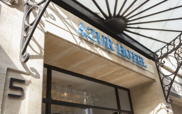 Azur Hotel вид на фасад