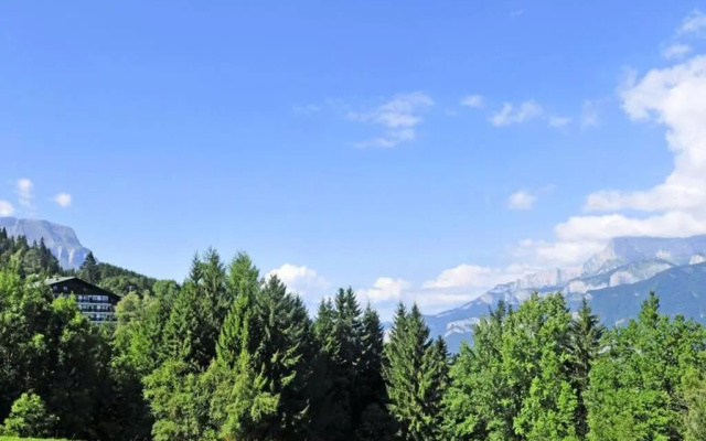 Appartement T1 avec balcon, Résidence proche Megève au calme