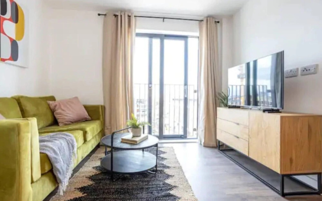 Exquisite 1-bed Homely Apartment in Manchester