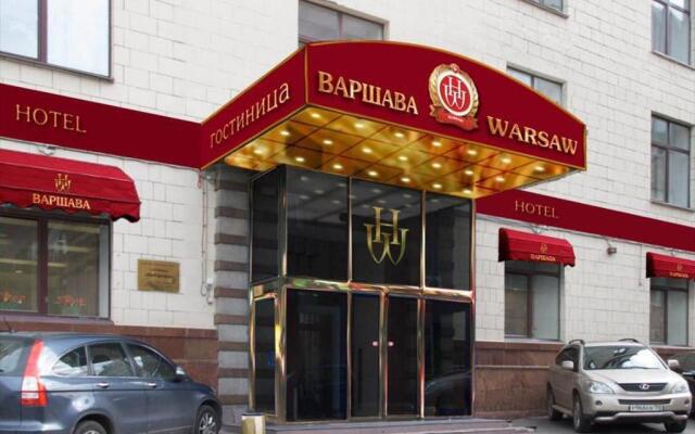 Гостиница Варшава вид на фасад