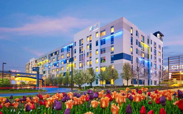 Отель Aloft Chicago OHare США, Розмонт - отзывы, цены и фото номеров - забронировать отель Aloft Chicago OHare онлайн вид на фасад