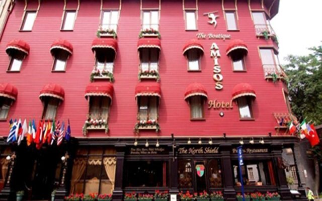 Amisos Hotel Турция, Стамбул - 1 отзыв об отеле, цены и фото номеров - забронировать отель Amisos Hotel онлайн вид на фасад