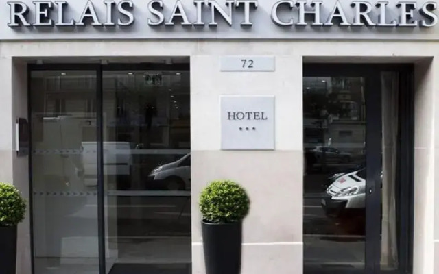 Отель Hôtel Le Relais Saint Charles Франция, Париж - 1 отзыв об отеле, цены и фото номеров - забронировать отель Hôtel Le Relais Saint Charles онлайн вид на фасад