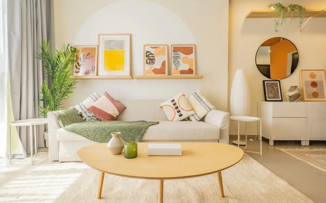 Monty - Bohemian Treasure 1BR, 5-min to Dubai Mall
