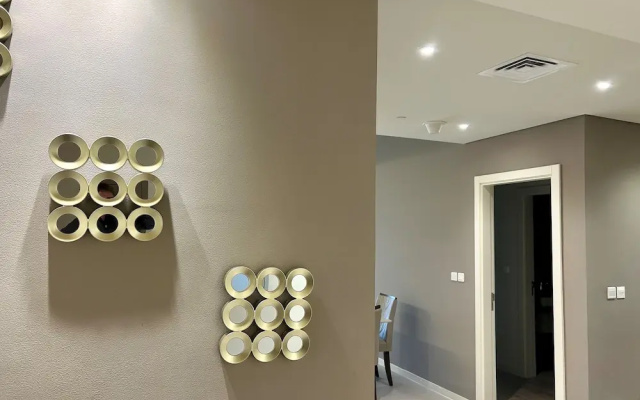 Amazing Living with balcony Park View JVC -1bed