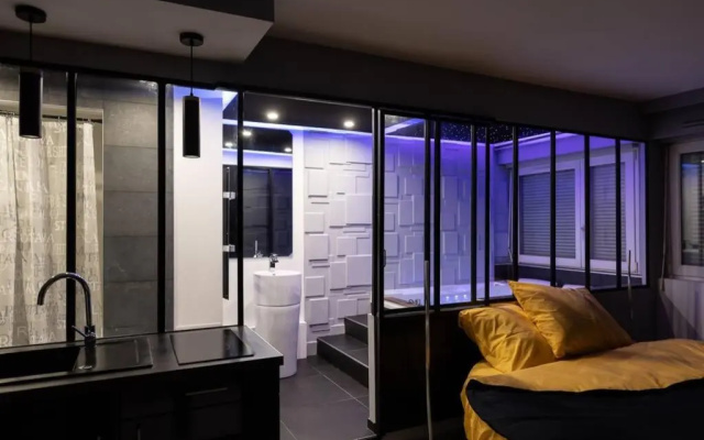 Appartement-Jacuzzi / Love Room a 800m du Centre (Adults Only)