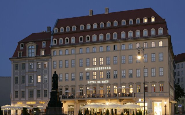 Steigenberger Hotel de Saxe вид на фасад