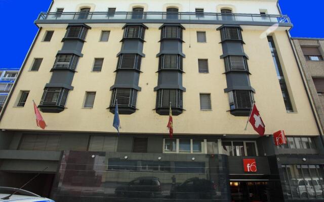 Отель Design Hotel F6 Швейцария, Женева - отзывы, цены и фото номеров - забронировать отель Design Hotel F6 онлайн вид на фасад