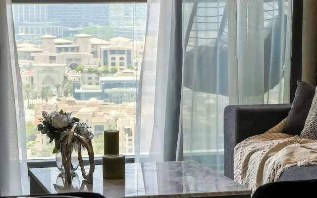 High Floor Burj Khalifa View Apartment