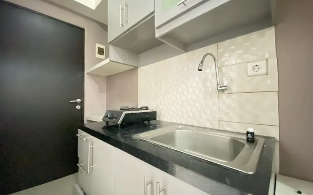 Homey Studio Furnished At Grand Asia Afrika Apartment