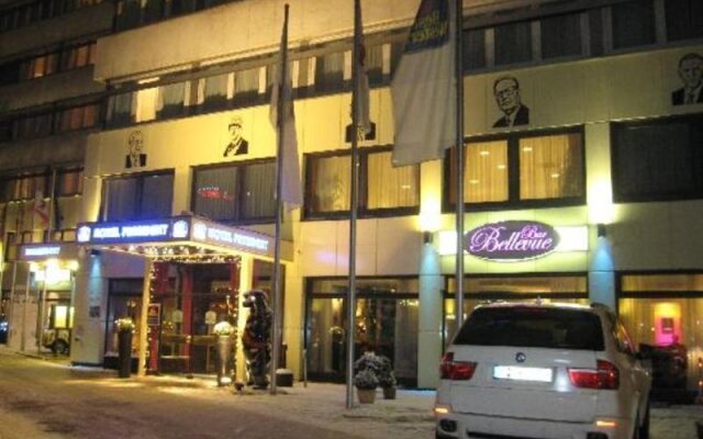 Best Western Hotel President вид на фасад