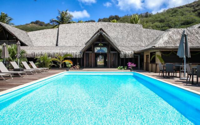Отель Royal Bora Bora Французская Полинезия, Бора-Бора - отзывы, цены и фото номеров - забронировать отель Royal Bora Bora онлайн вид на фасад