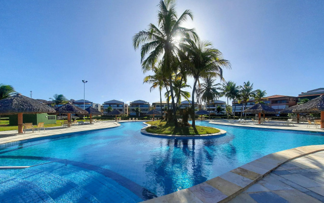 Aquaville 2 Suítes c/Varanda Pé na Areia 5 Pessoas