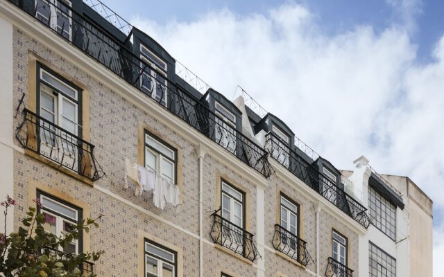Апартаменты Lisbon Serviced Apartments Castelo de São Jorge вид на фасад
