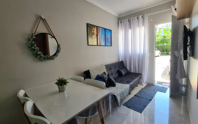 Apartamento Ubatuba com área gourmet