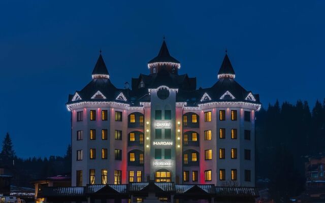 Отель Mardan Palace SPA Resort Буковель вид на фасад