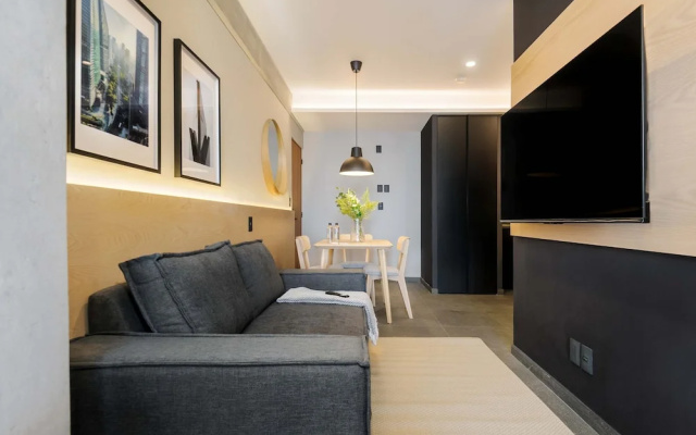w Nest-style 1BR in Lively Tabacalera