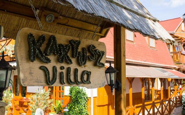 Отель Kaktusz Villa Heviz вид на фасад