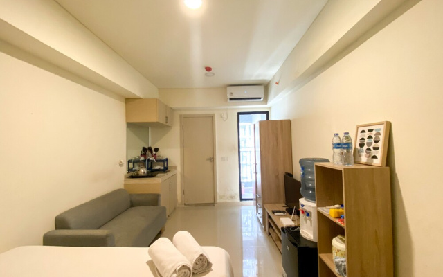 Simply Look And Enjoy Living Studio At Meikarta Apartment