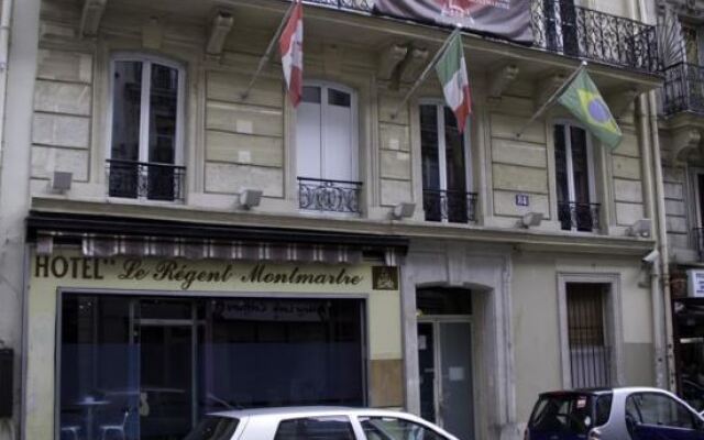 Отель Le Régent Montmartre by Hiphophostels вид на фасад