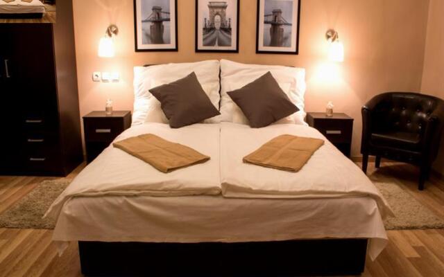 Отель Budapest Ville Bed And Breakfast Будапешт комната для гостей