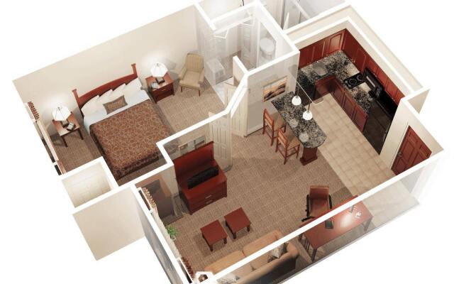 Отель Staybridge Suites Columbus-Dublin вид на фасад