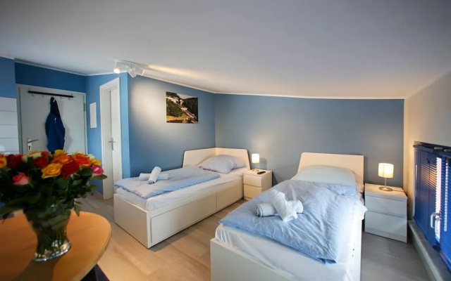 Apartments and Boats at Niderviller Harbor by Kuhnle-Tours