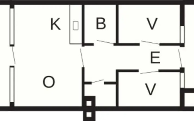 6 Person Holiday Home in Henne
